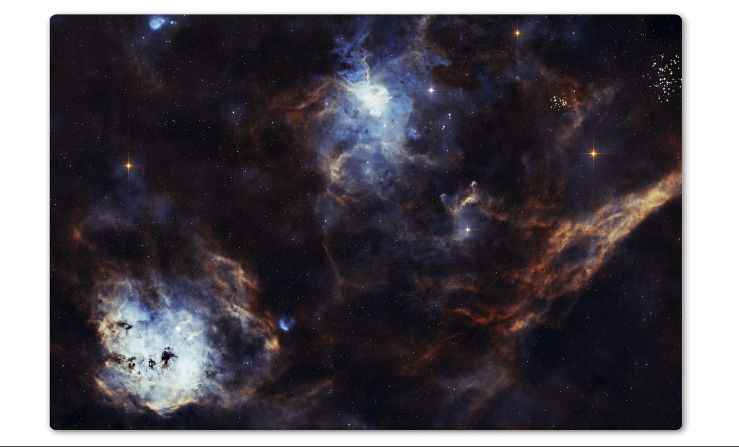 Présentoir mural Deep Space – 16" x 24"