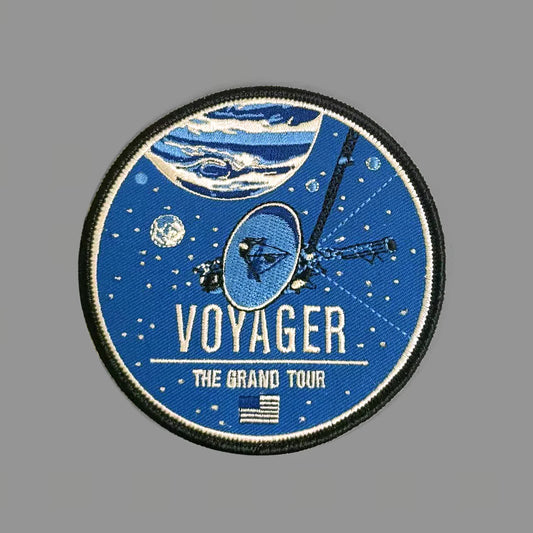 Voyager Mission Patch from the Historic Robotic Spacecraft Series