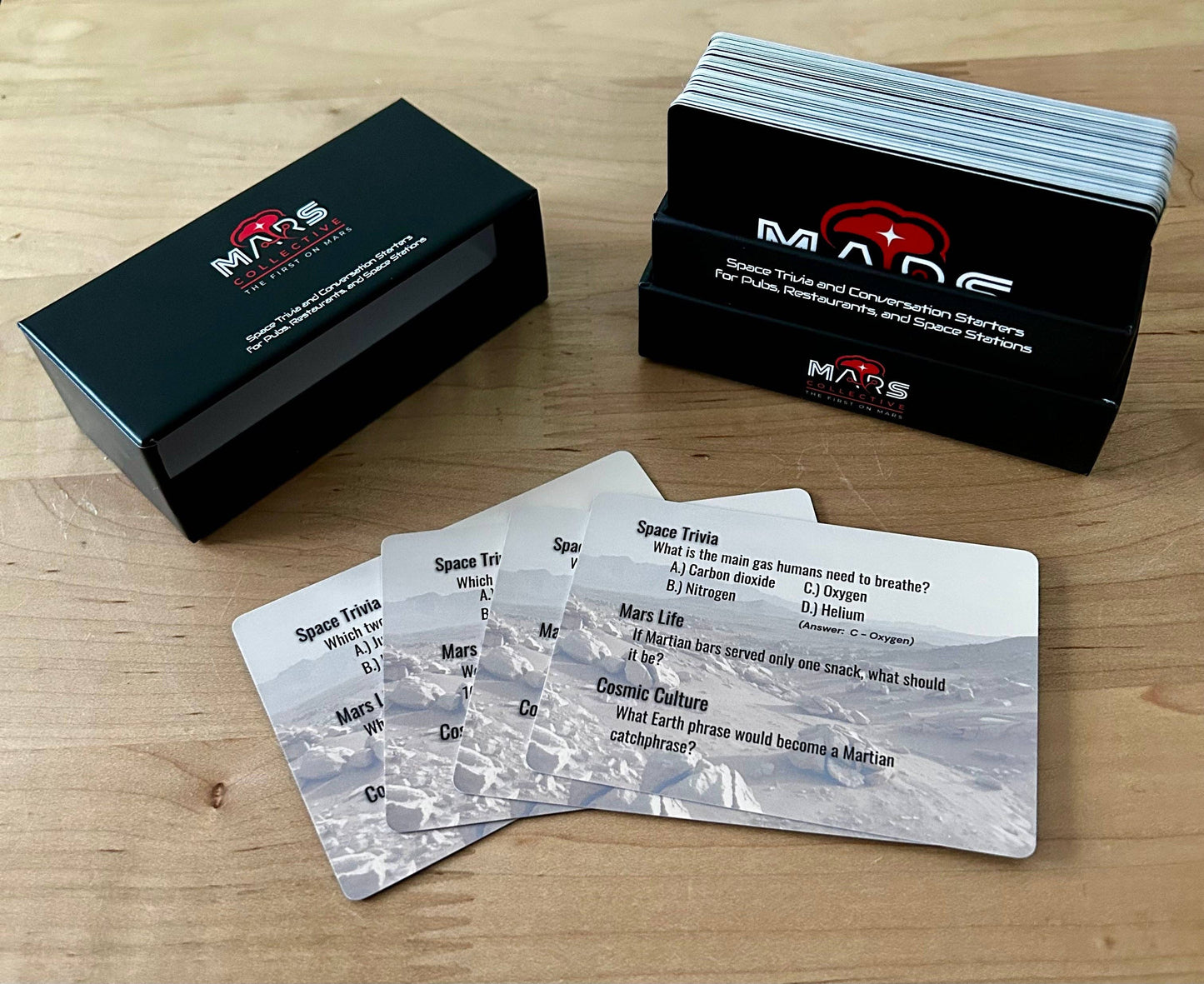 Deep Space Trivia & Conversation Starter Deck