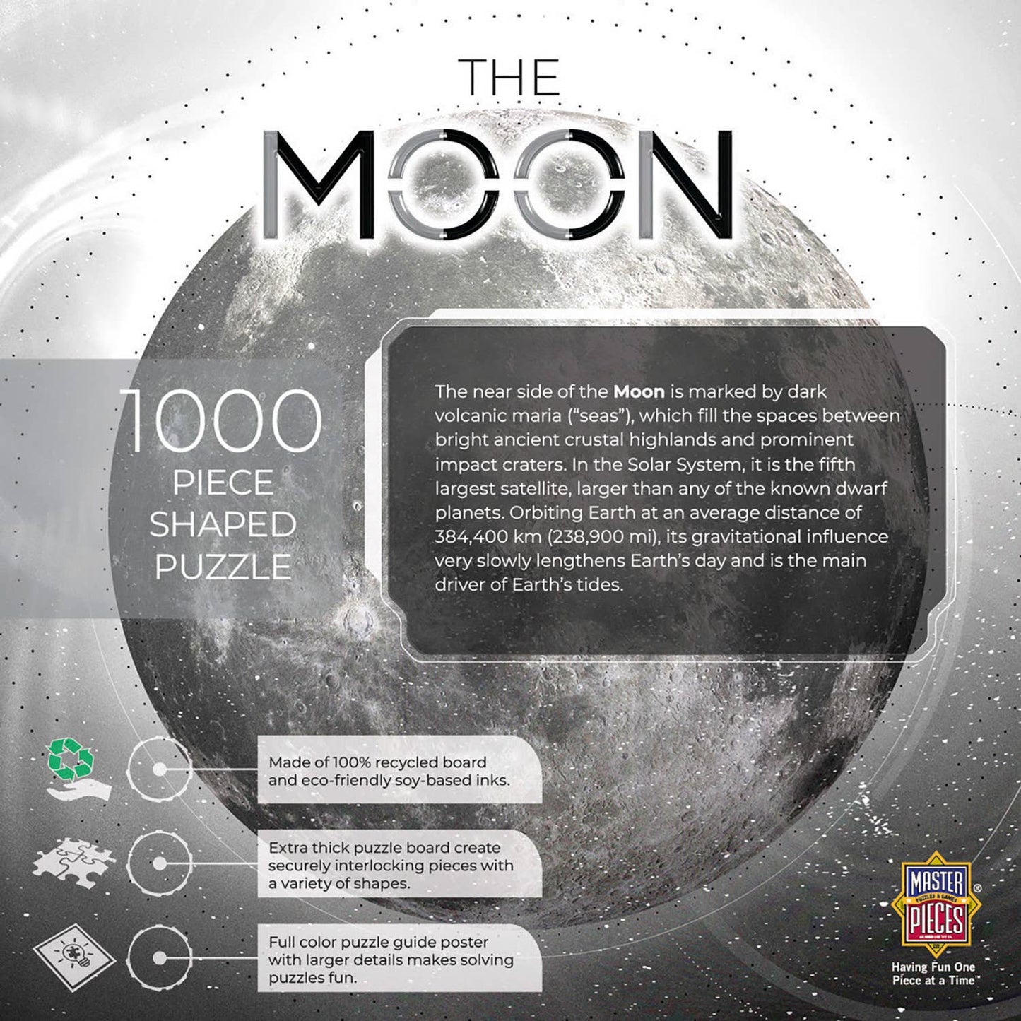The Moon - 1000ピースラウンドパズル
