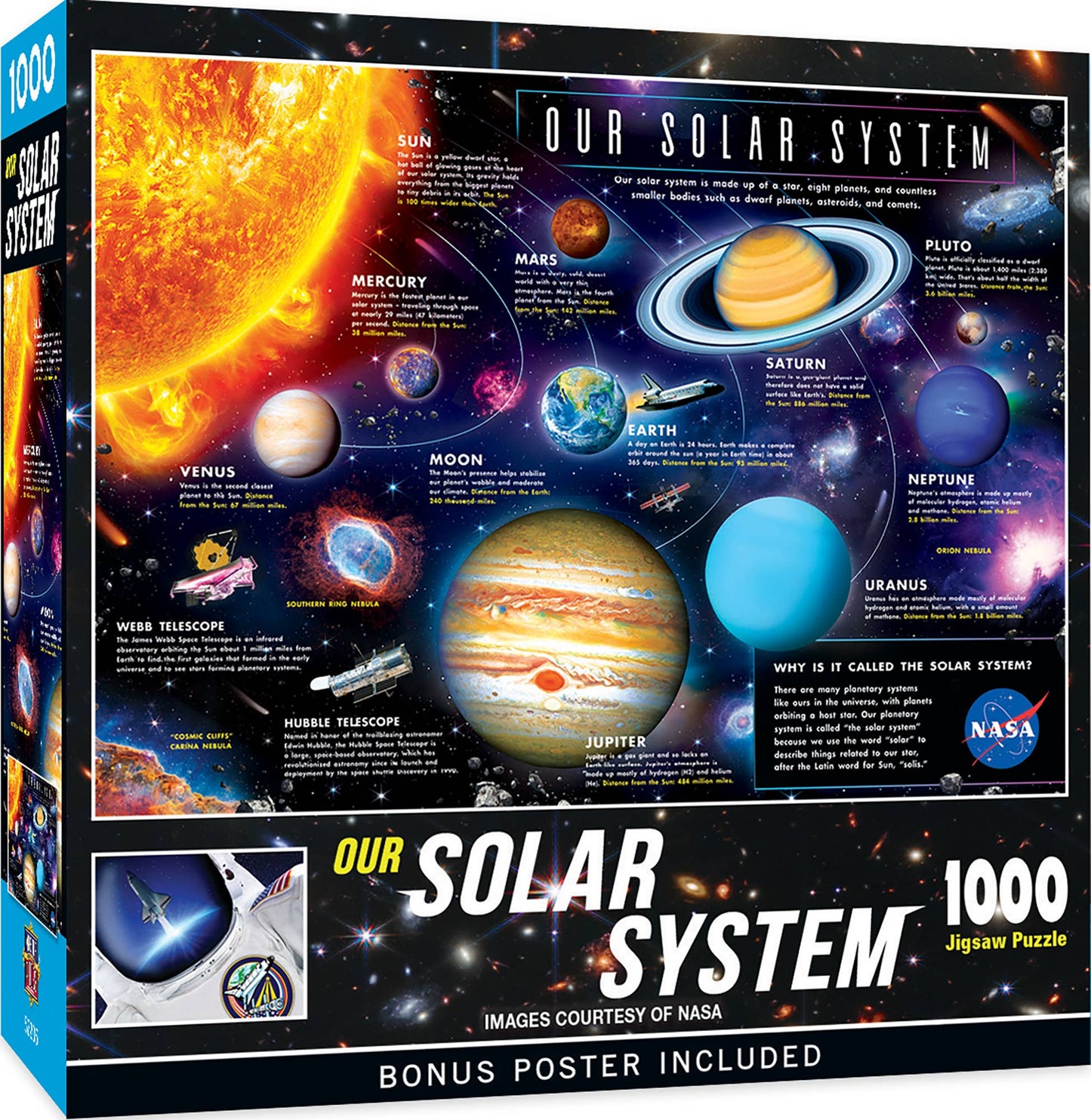 Nuestro Sistema Solar - Puzzle de 1000 Piezas